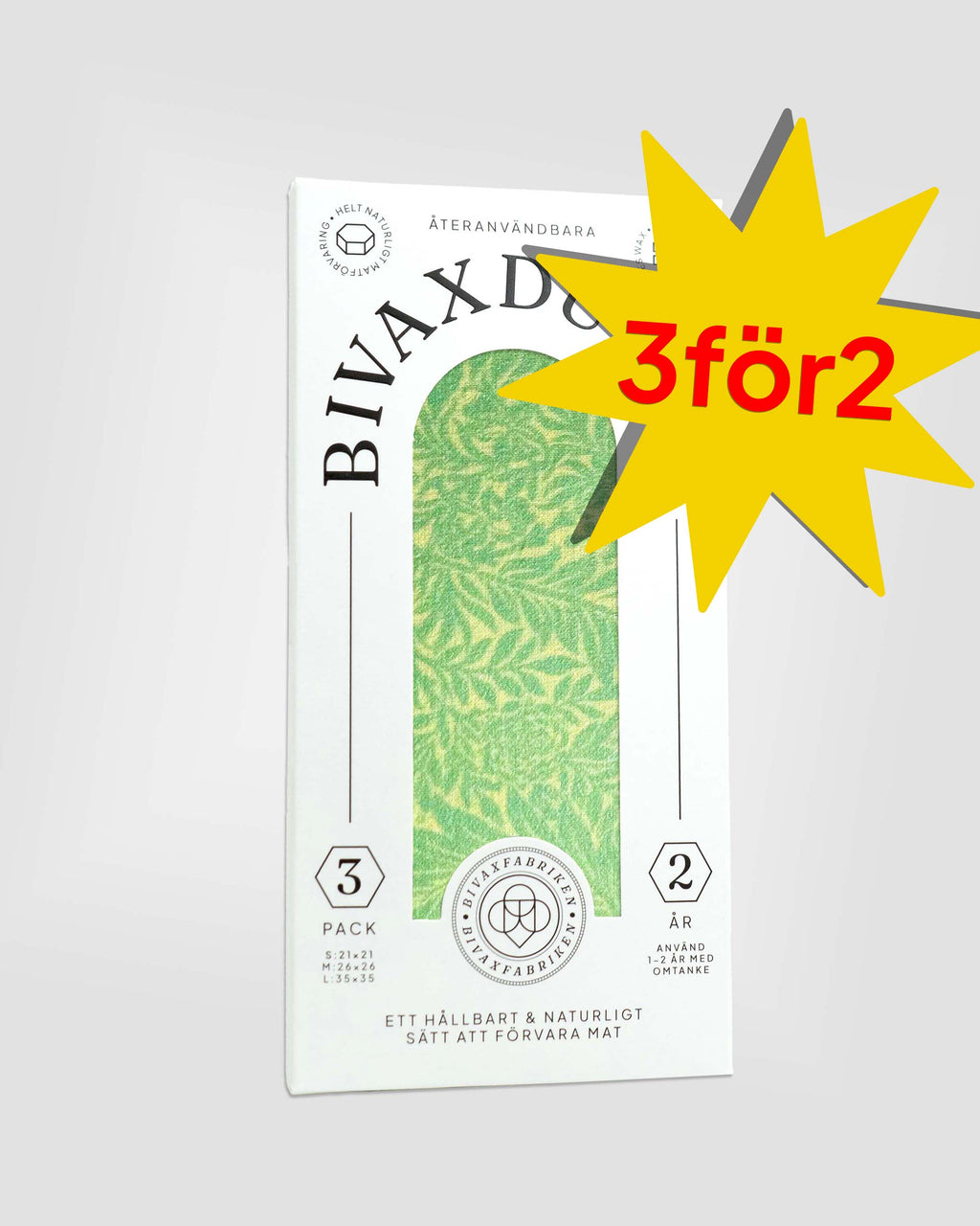 3-pack Bivaxdukar – Blada