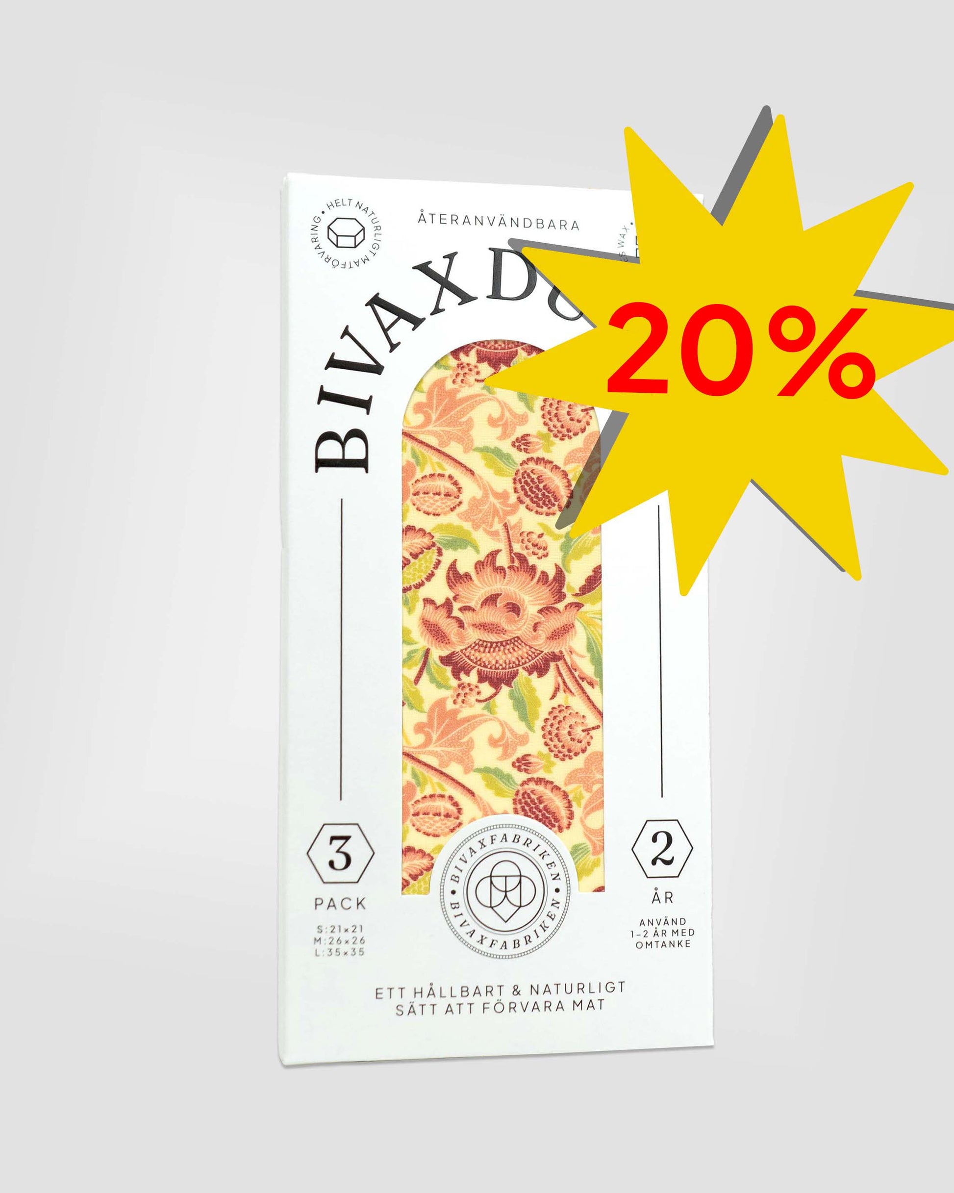 3-pack Bivaxdukar – Botanika