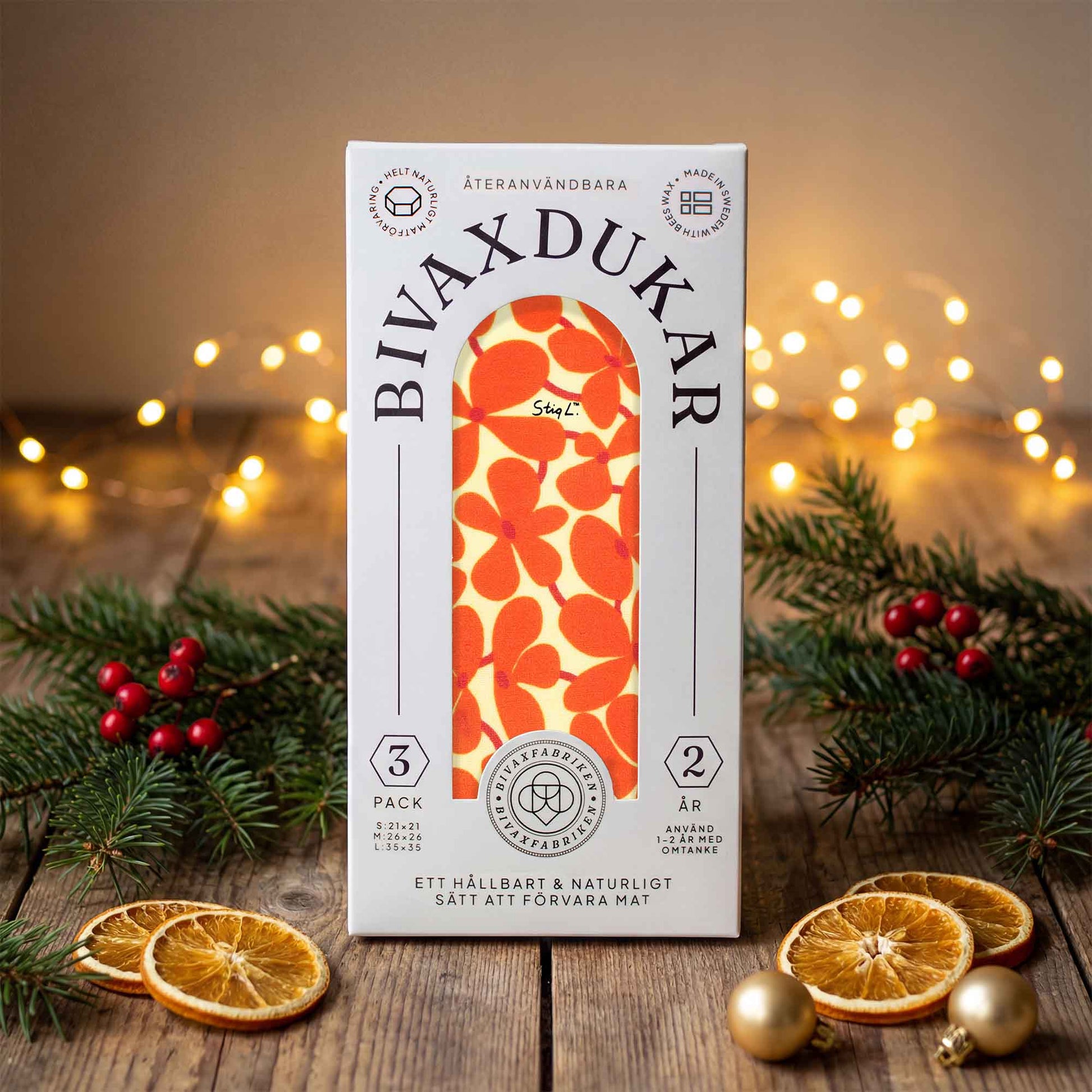 3-pack Bivaxdukar – Ballet (Stig Lindberg)