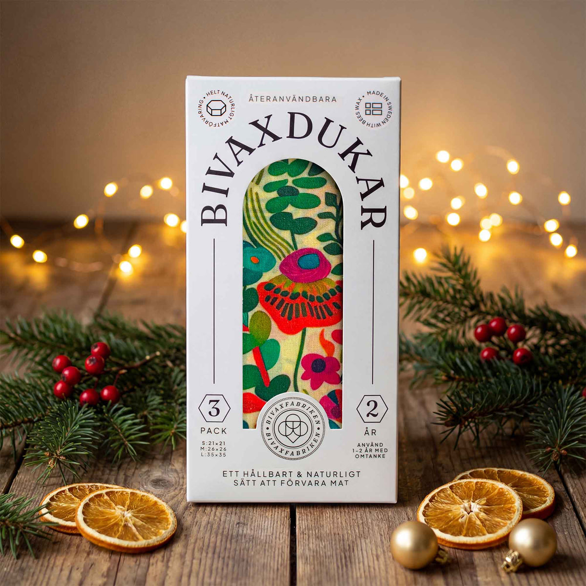 NYHET! 3-pack Bivaxdukar – Flora