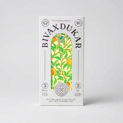 3-pack Bivaxdukar - Kvittra